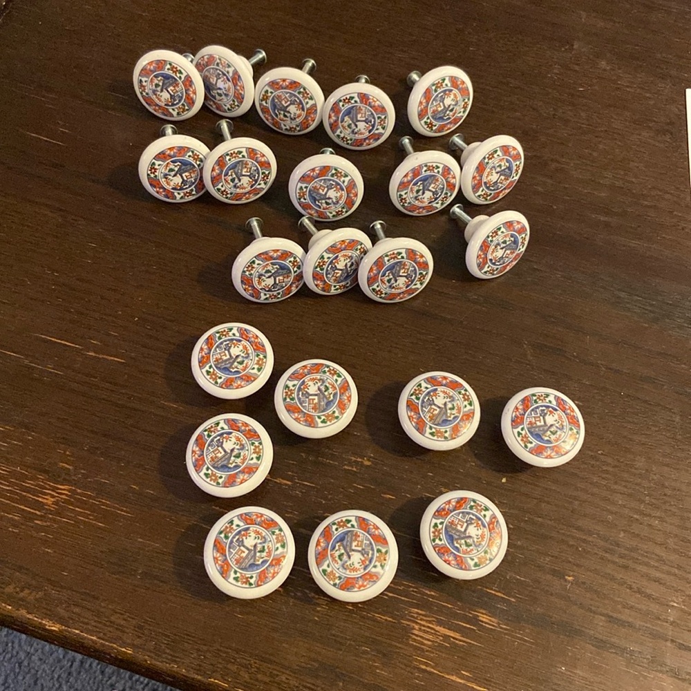 Vintage furniture knobs